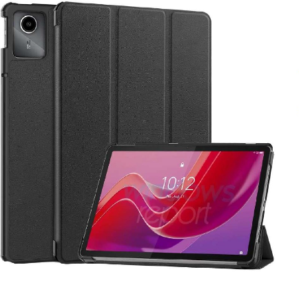 Lenovo Tab K11対応 ﾌﾗｯﾌﾟｹｰｽ ﾌﾞﾗｯｸ