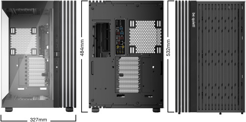 Light Base 900 DX Black (no PC fans)