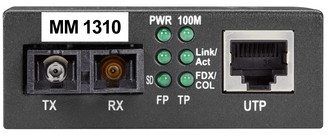 ﾒﾃﾞｨｺﾝ 10/100 Eth MM1310nm 2km SC