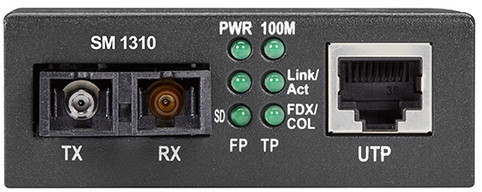 ﾒﾃﾞｨｺﾝ 10/100 Eth SM1310nm 20km SC