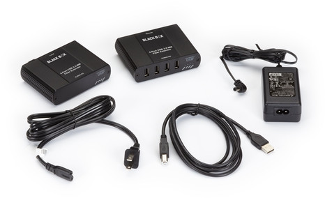 USB2.0ﾌｧｲﾊﾞ･ｴｸｽﾃﾝﾀﾞ 4P MM 500M