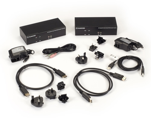 KVMｴｸｽﾃﾝﾀﾞｰｷｯﾄ (DP/USB/光ﾌｧｲﾊﾞ)