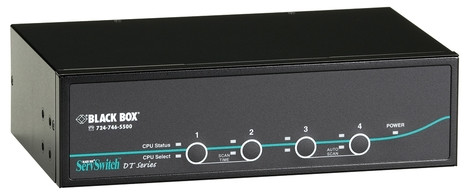 ｻｰﾌﾞｽｲｯﾁDT DVI USB KBD対応4P