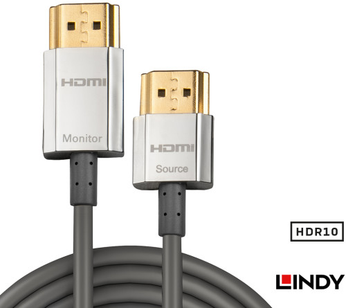 41675 3.0m CROMOLINE HDMI2.0ｽﾘﾑｹｰﾌﾞﾙ