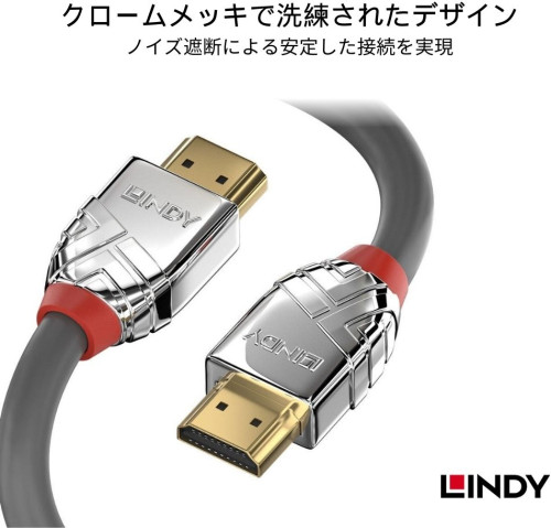 37871 1.0m CROMOLINE HDMI2.0ｹｰﾌﾞﾙ